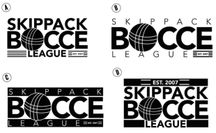 Skippack Bocce League logo design