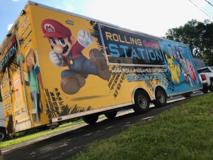 Design and Wrap for Rolling Game Station